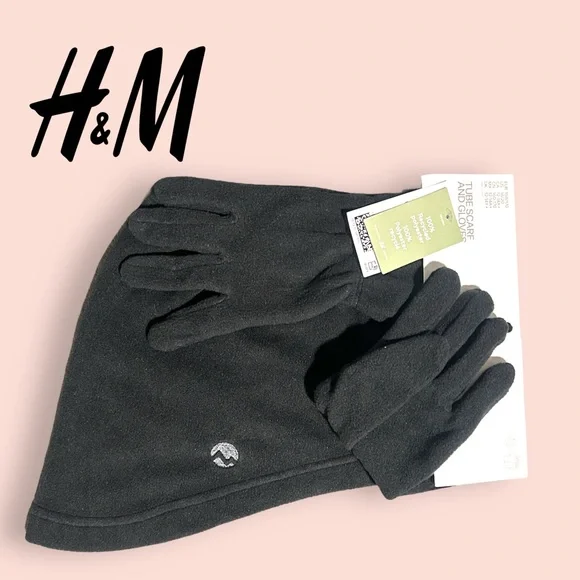 H&M Set of Tube Scarf and Gloves - Picture 2 of 6